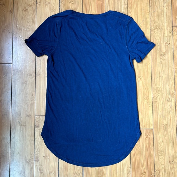 Navy Blue Vintage Bowie T-Shirt - Ladies - Picture 2 of 4